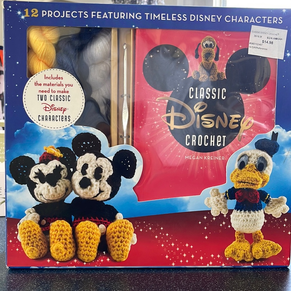 Thunder Bay Press Classic Disney Crochet kit.